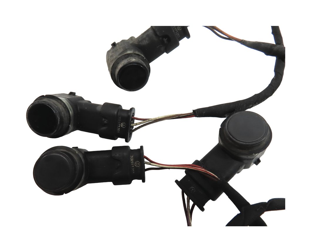 Thumbnail 4: 2011 AUDI Q7 (4L) REAR PARK ASSIST PDC DISTANCE CONTROL SENSOR SET/4 (Black)