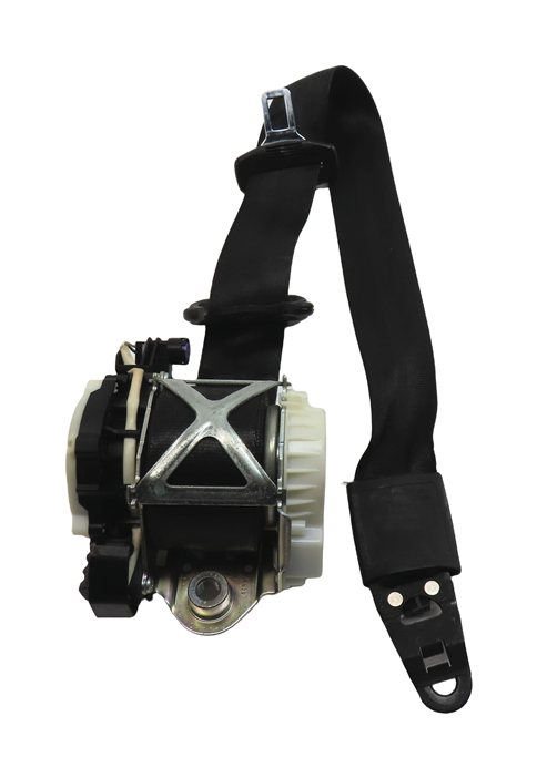 Thumbnail 2: 2007-2009 AUDI Q7 (4L) FRONT LEFT DRIVER SEAT SEATBELT RETRACTOR (Black)