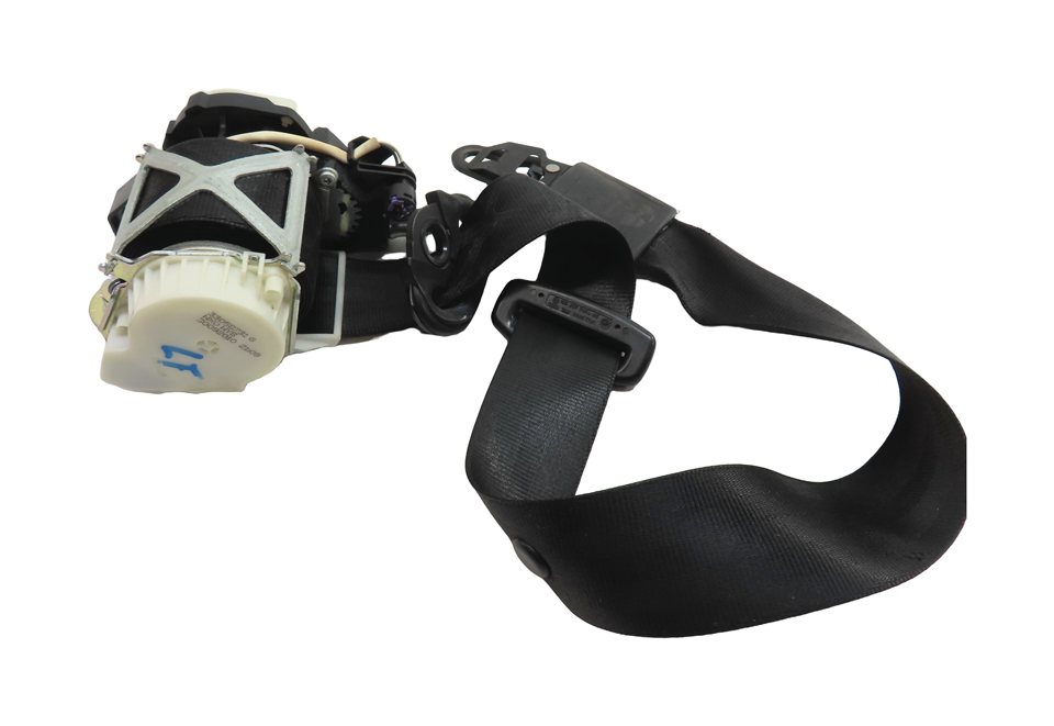 Thumbnail 4: 2007-2009 AUDI Q7 (4L) FRONT LEFT DRIVER SEAT SEATBELT RETRACTOR (Black)