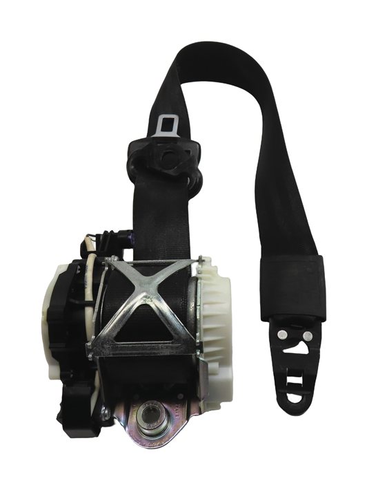 Thumbnail 2: 2007-2015 AUDI Q7 (4L) FRONT RIGHT PASSENGER SEAT SEATBELT RETRACTOR (Black)