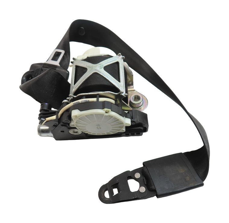 Thumbnail 3: 2007-2015 AUDI Q7 (4L) FRONT RIGHT PASSENGER SEAT SEATBELT RETRACTOR (Black)