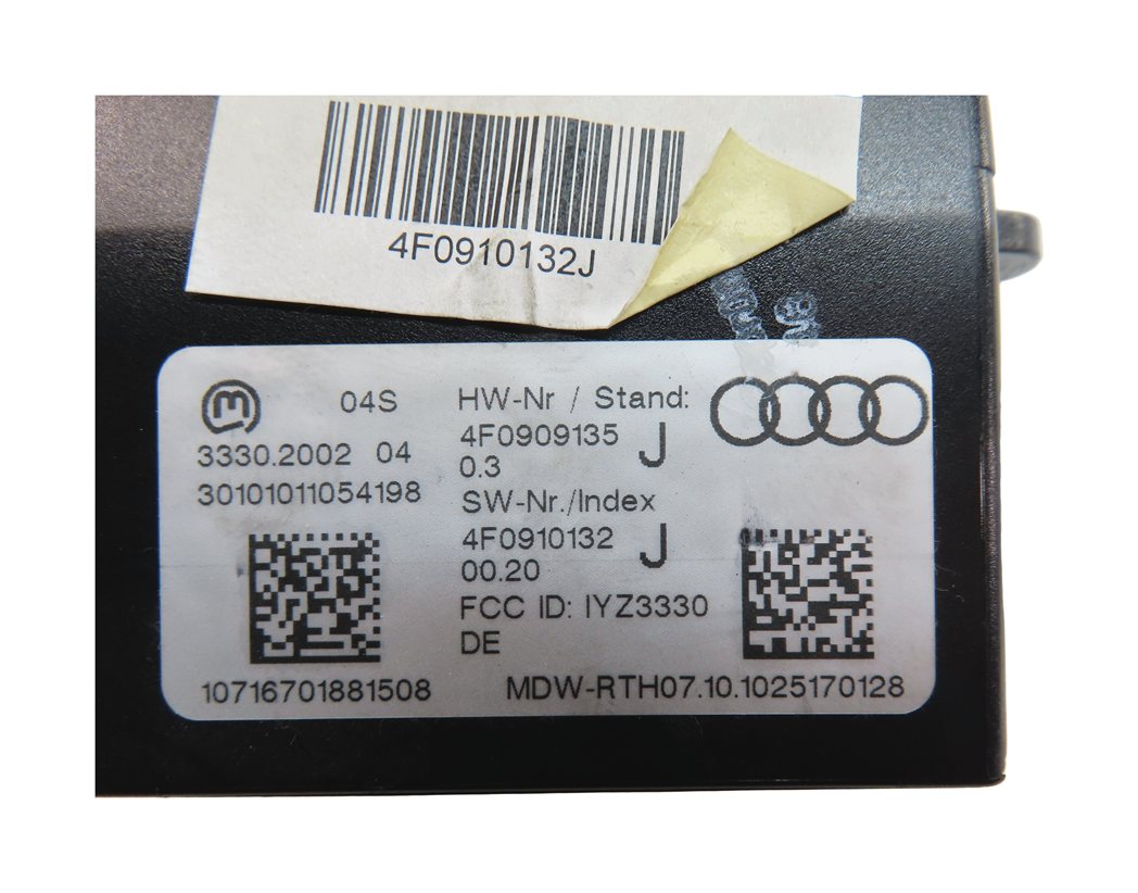 Thumbnail 22: 2011 AUDI Q7 (4L) 3.0L CATA DIESEL ENGINE ECM IMMOBILIZER BODY MODULE KEY SET