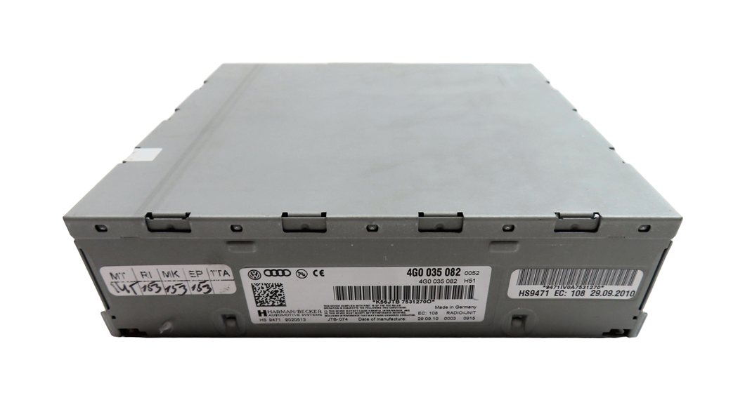 Thumbnail 4: 2011 AUDI Q7 (4L) RADIO STEREO AUDIO SOUND SYSTEM RECEIVER CONTROL MODULE