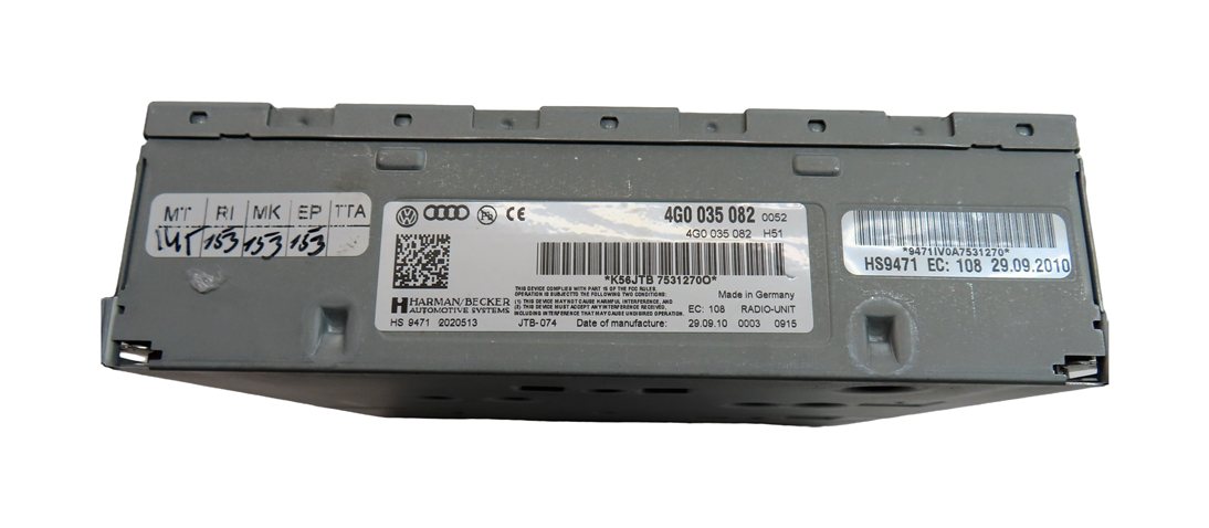 Thumbnail 7: 2011 AUDI Q7 (4L) RADIO STEREO AUDIO SOUND SYSTEM RECEIVER CONTROL MODULE