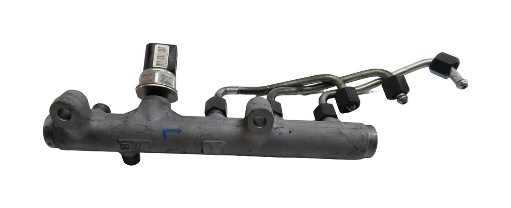 Thumbnail 5: 2011 AUDI Q7 (4L) 3.0L DIESEL (CATA) LEFT ENGINE FUEL INJECTOR RAIL w/LINES