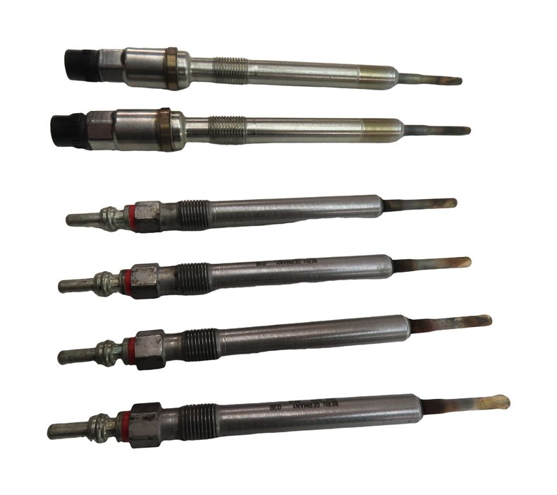 Thumbnail 3: 2011 AUDI Q7 (4L) 3.0L DIESEL (CATA) ENGINE GLOW PLUG SET/6