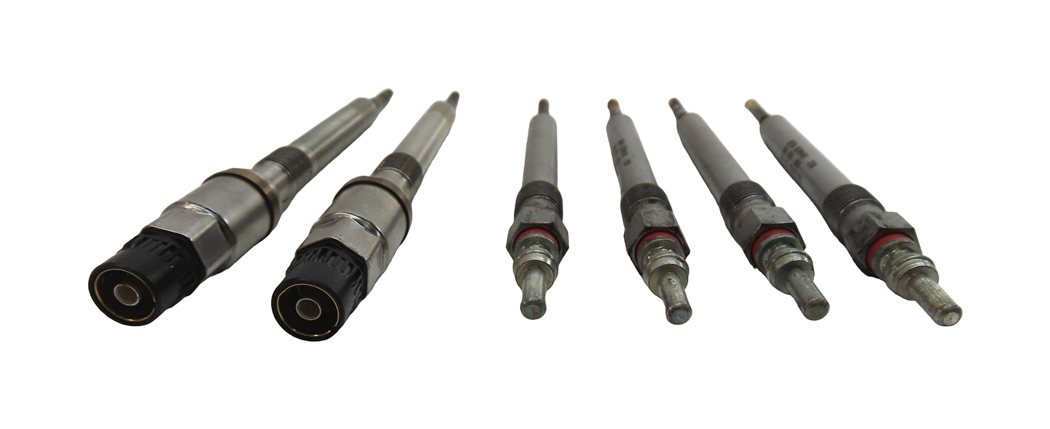 Thumbnail 4: 2011 AUDI Q7 (4L) 3.0L DIESEL (CATA) ENGINE GLOW PLUG SET/6