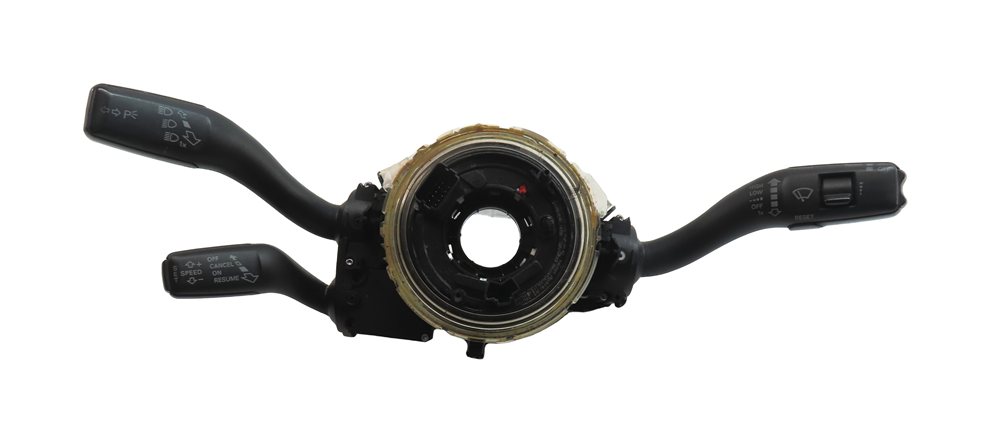 Thumbnail 2: 2009-2015 AUDI Q7 (4L) STEERING COLUMN BLINKER WIPER CRUISE COMBINATION SWITCH