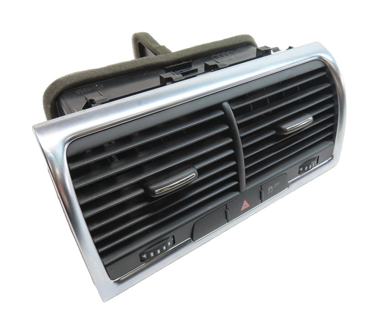 2011 AUDI Q7 (4L) FRONT CENTER DASH HEAT AIR AC HVAC DUAL VENT (Gray)