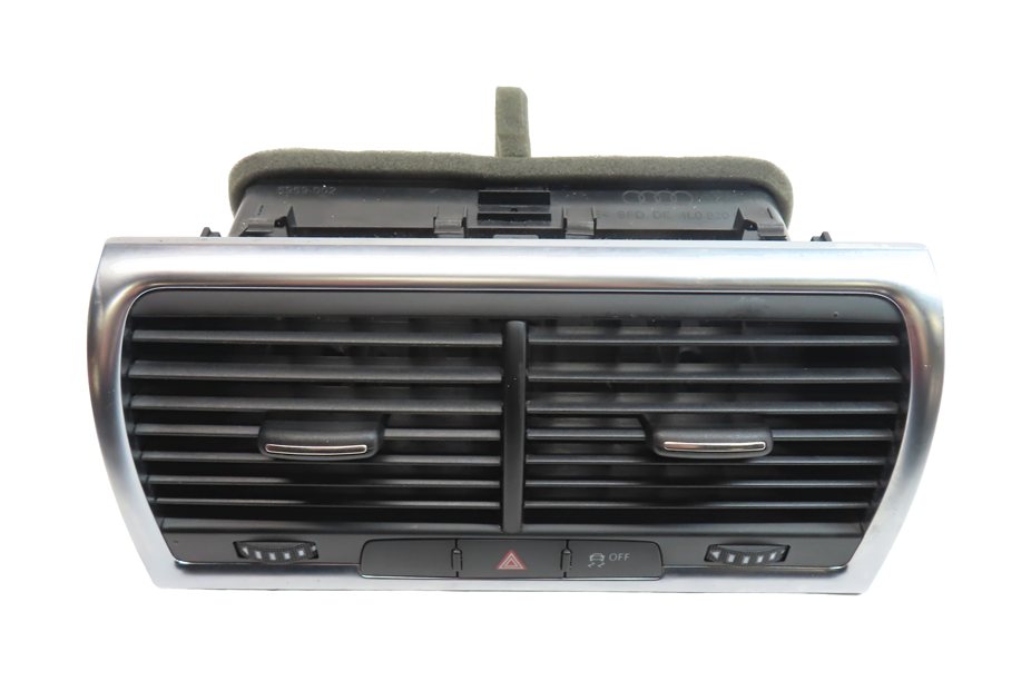 Thumbnail 2: 2011 AUDI Q7 (4L) FRONT CENTER DASH HEAT AIR AC HVAC DUAL VENT (Gray)