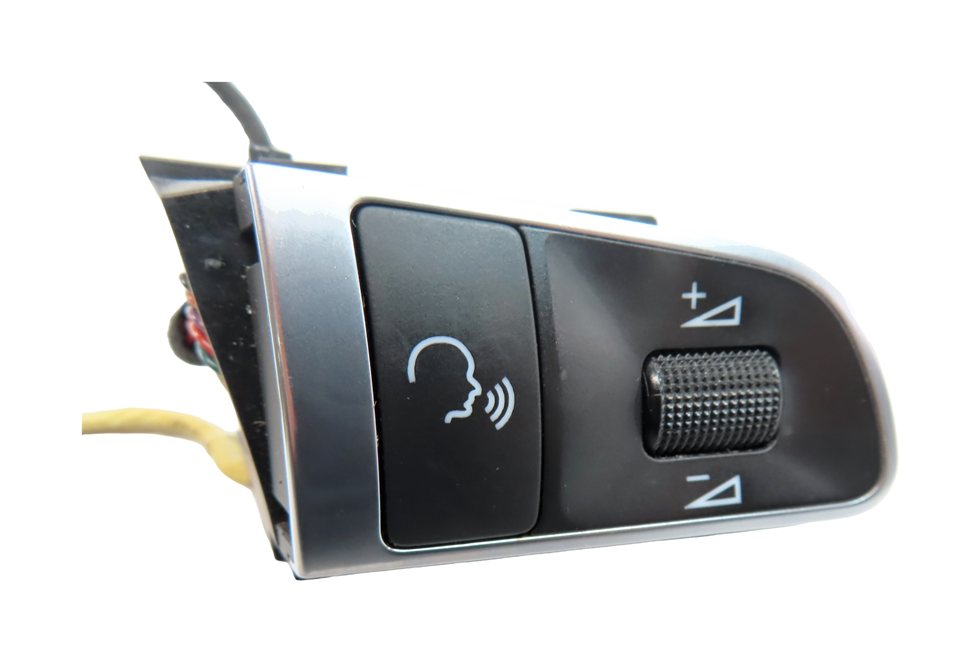 Thumbnail 4: 2011 AUDI Q7 (4L) DRIVER STEERING WHEEL RADIO PHONE CONTROL SWITCH SET/2
