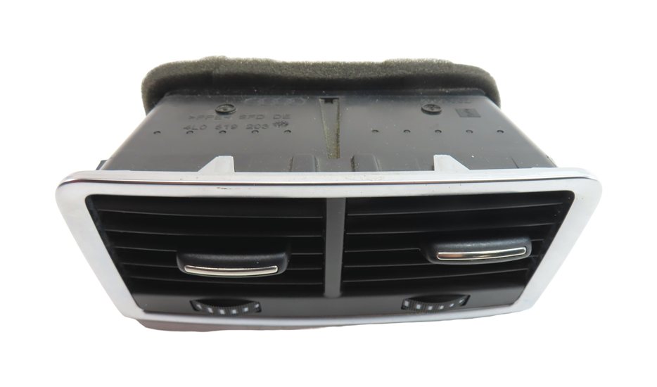 Thumbnail 2: 2011 AUDI Q7 (4L) REAR CENTER CONSOLE HEAT AIR AC HVAC DUAL VENT (Black)