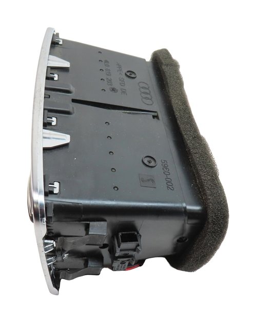 Thumbnail 4: 2011 AUDI Q7 (4L) REAR CENTER CONSOLE HEAT AIR AC HVAC DUAL VENT (Black)