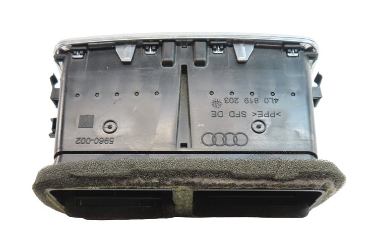 Thumbnail 5: 2011 AUDI Q7 (4L) REAR CENTER CONSOLE HEAT AIR AC HVAC DUAL VENT (Black)