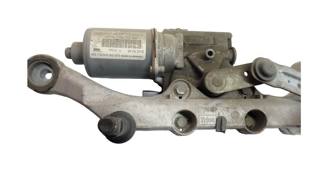 Thumbnail 5: 2007-2015 AUDI Q7 (4L) FRONT WINDSHIELD WIPER MOTOR w/ LINKAGE