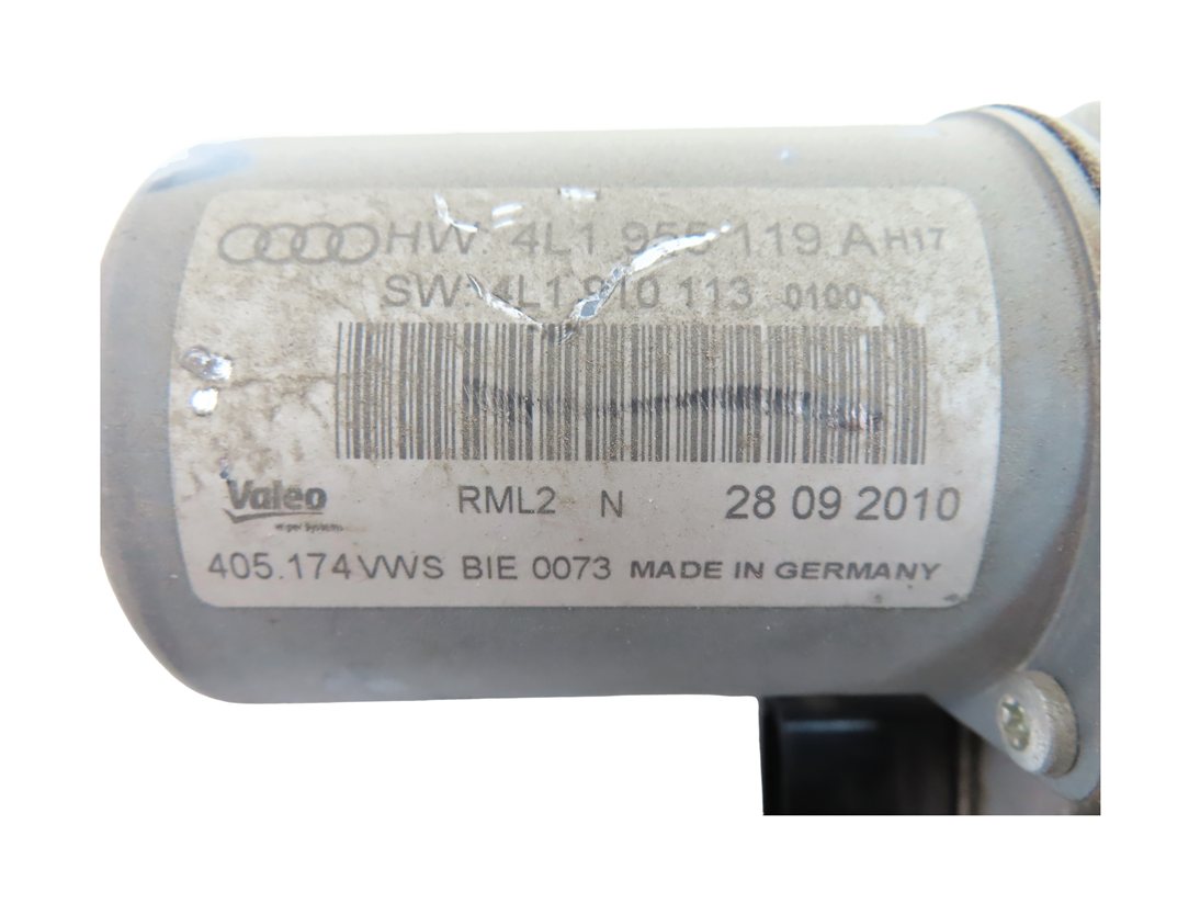 Thumbnail 9: 2007-2015 AUDI Q7 (4L) FRONT WINDSHIELD WIPER MOTOR w/ LINKAGE