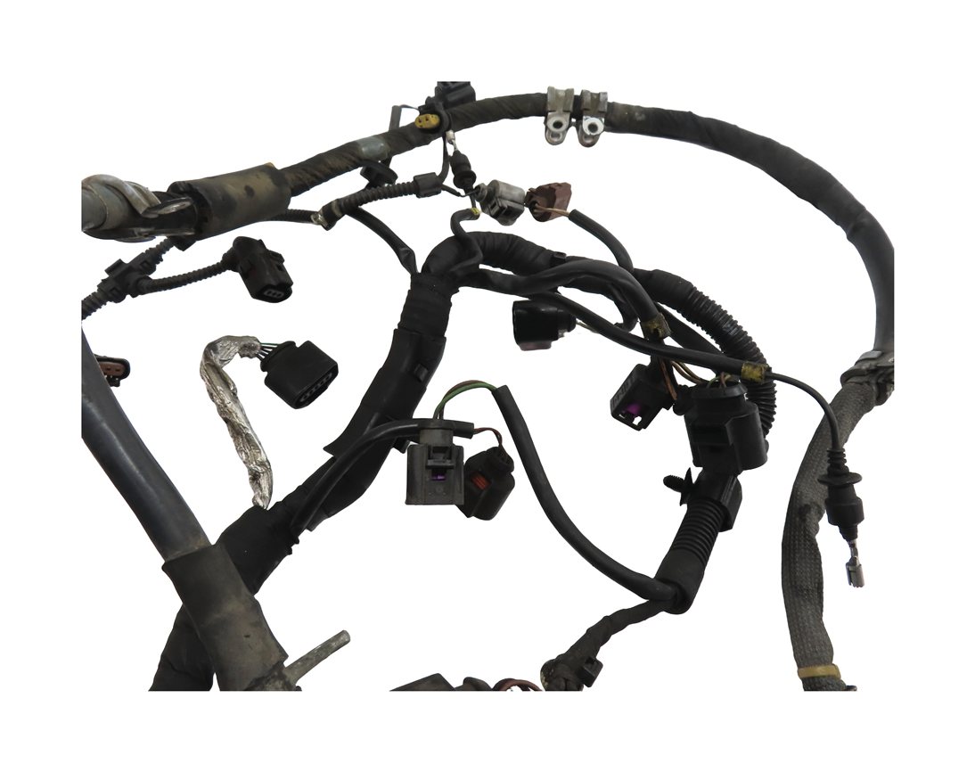 Thumbnail 7: 2011 AUDI Q7 (4L) 3.0L DIESEL (CATA) ENGINE MOTOR WIRE WIRING HARNESS LOOM
