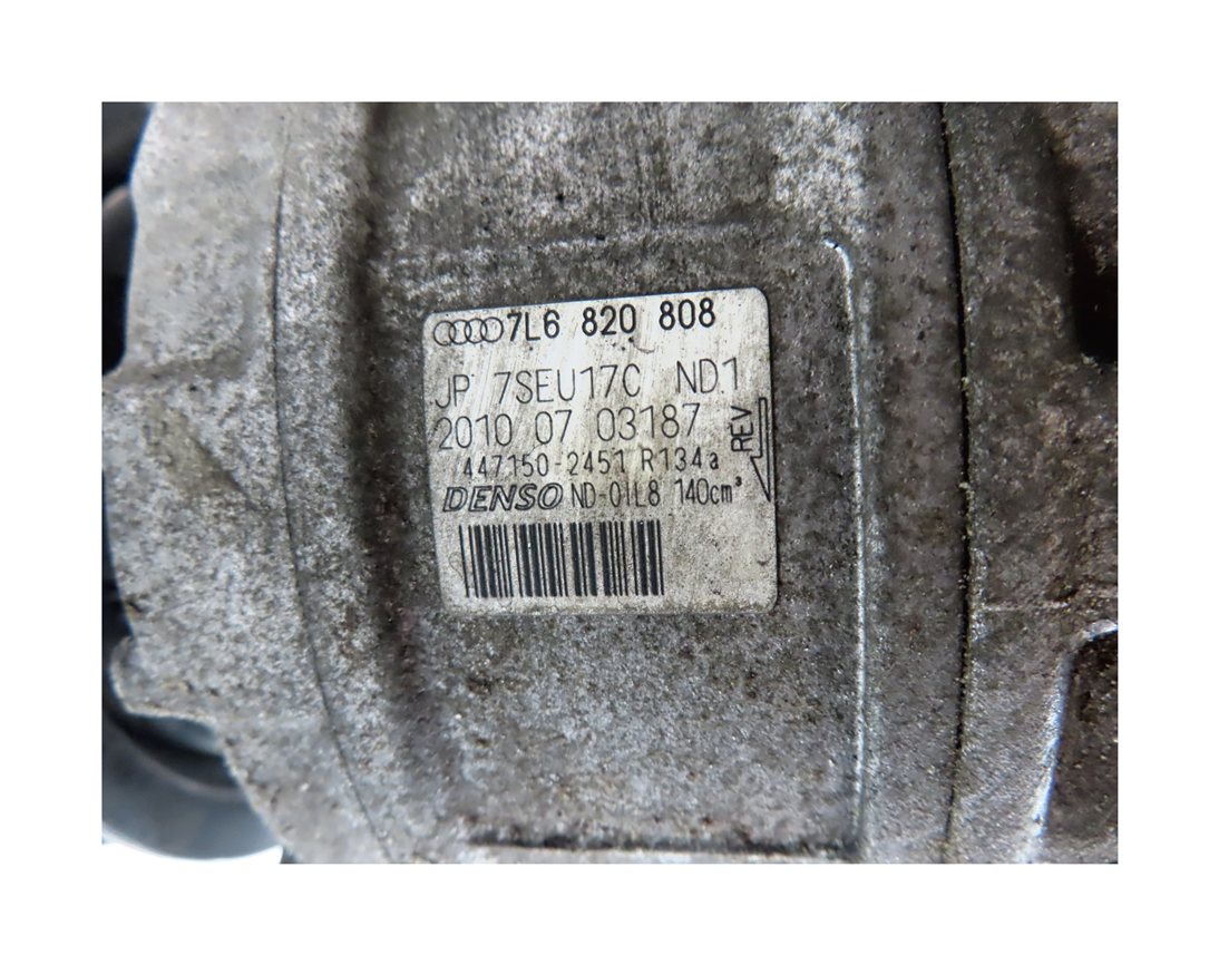 Thumbnail 7: 2011-2015 AUDI Q7 (4L) 3.0L DIESEL ENGINE A/C AIR CONDITIONING COMPRESSOR PUMP