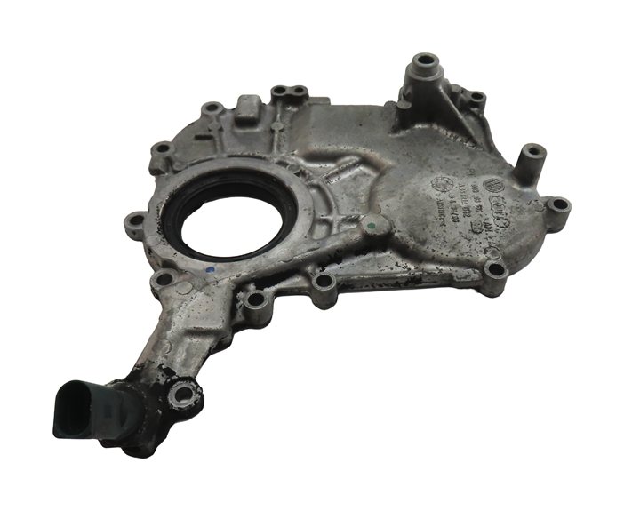 Thumbnail 4: 2011 AUDI Q7 (4L) 3.0L DIESEL (CATA) ENGINE MOTOR FRONT SEALING FLANGE PLATE