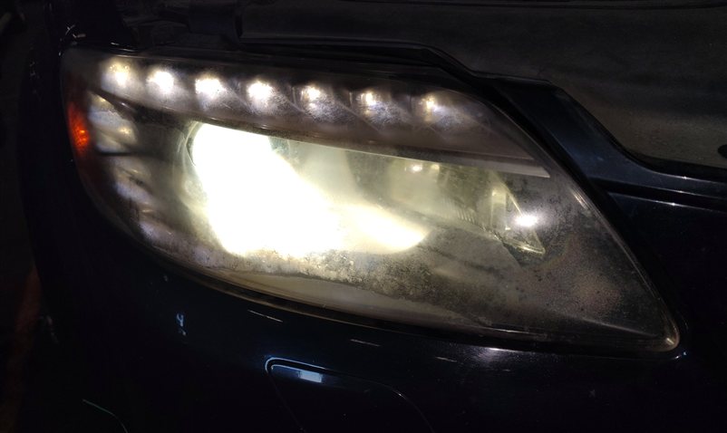 Thumbnail 2: 2010-2015 AUDI Q7 (4L) RIGHT PASSENGER XENON HID HEADLIGHT LIGHT LAMP (NON AFS)