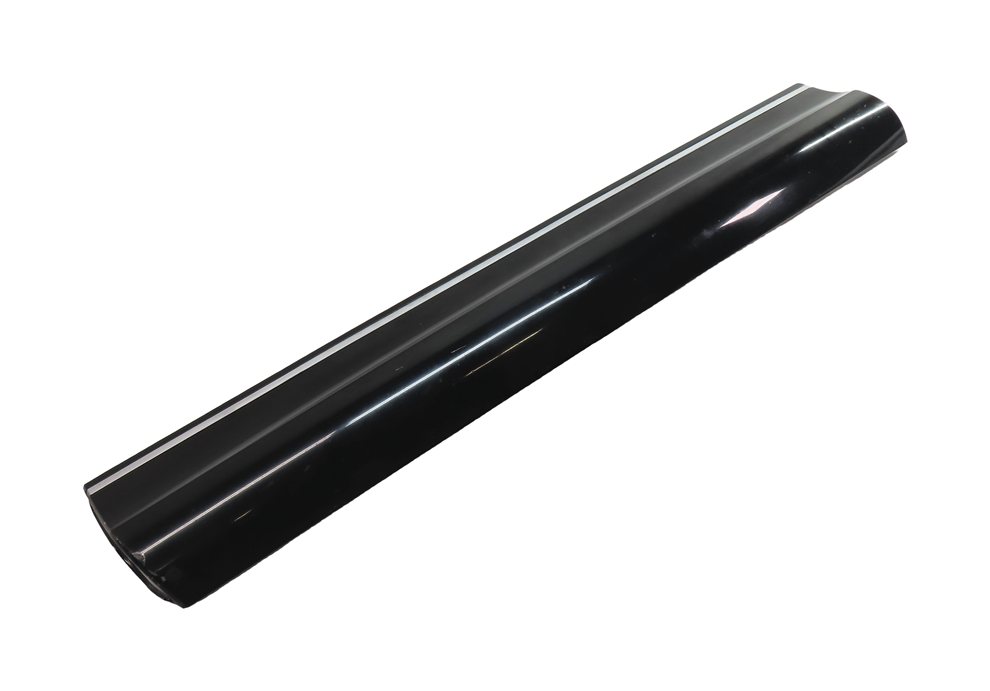 10-15 AUDI Q7 4L FRONT LEFT DRIVER LOWER DOOR TRIM MOULDING w/out SLINE (BLACK)