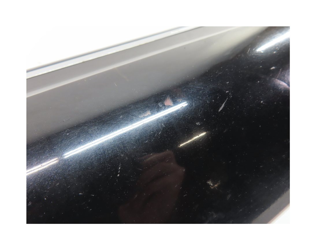Thumbnail 7: 10-15 AUDI Q7 4L FRONT LEFT DRIVER LOWER DOOR TRIM MOULDING w/out SLINE (BLACK)