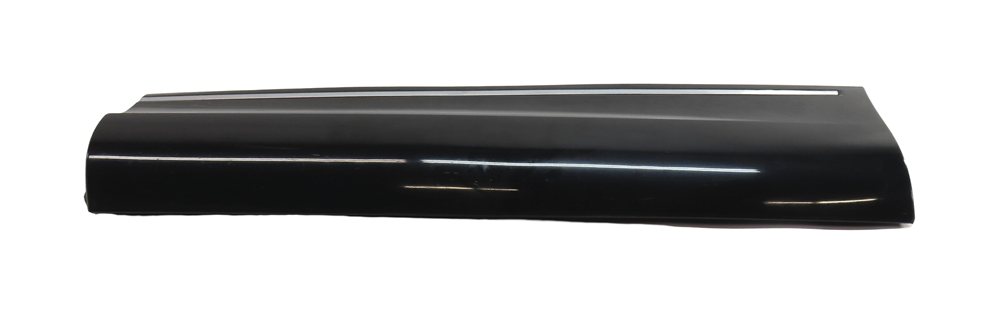 Thumbnail 2: 10-15 AUDI Q7 (4L) REAR LEFT DOOR LOWER TRIM PANEL MOULDING w/out SLINE (BLACK)