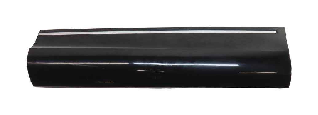 Thumbnail 3: 10-15 AUDI Q7 (4L) REAR LEFT DOOR LOWER TRIM PANEL MOULDING w/out SLINE (BLACK)