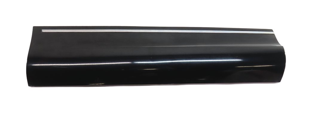 Thumbnail 3: 10-15 AUDI Q7 4L REAR RIGHT LOWER DOOR TRIM MOULDING PANEL w/out SLINE (BLACK)