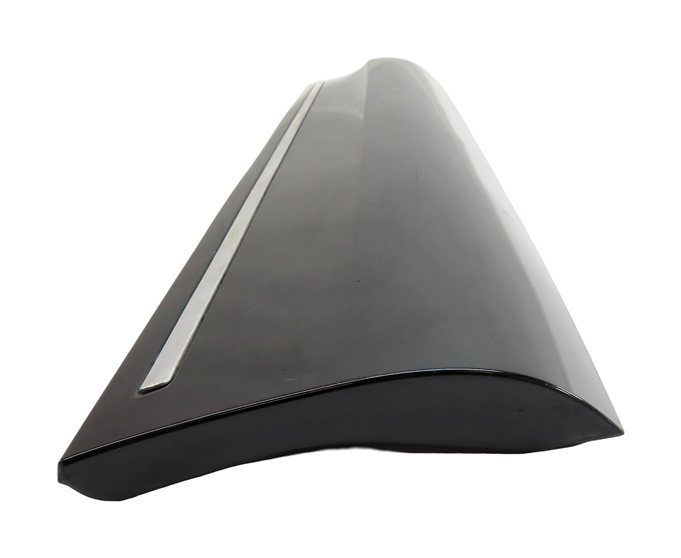 Thumbnail 4: 10-15 AUDI Q7 4L REAR RIGHT LOWER DOOR TRIM MOULDING PANEL w/out SLINE (BLACK)