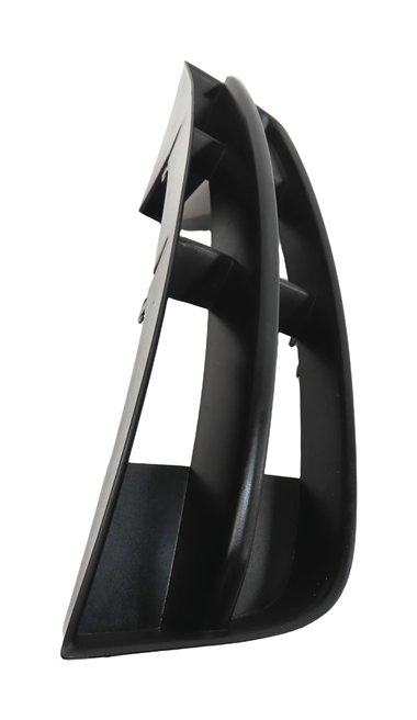 Thumbnail 5: 2011 AUDI Q7 4L FRONT RIGHT PASSENGER LOWER BUMPER TRIM VENT GRILLE END (BLACK)
