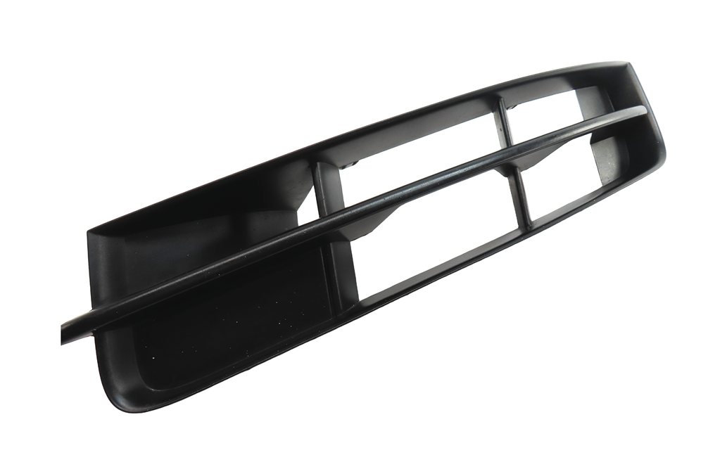 2011 AUDI Q7 (4L) FRONT LEFT DRIVER LOWER BUMPER TRIM VENT GRILLE END (BLACK)