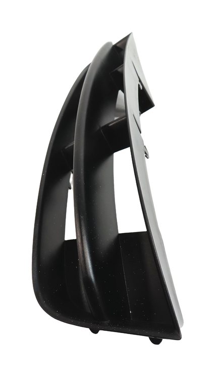 Thumbnail 3: 2011 AUDI Q7 (4L) FRONT LEFT DRIVER LOWER BUMPER TRIM VENT GRILLE END (BLACK)