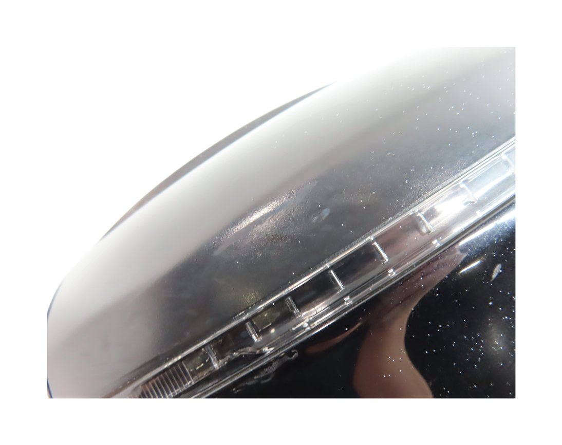 Thumbnail 13: 10-12 AUDI Q7 (4L) LEFT DRIVER P-FOLD AUTODIM MEMORY DOOR MIRROR (Black)