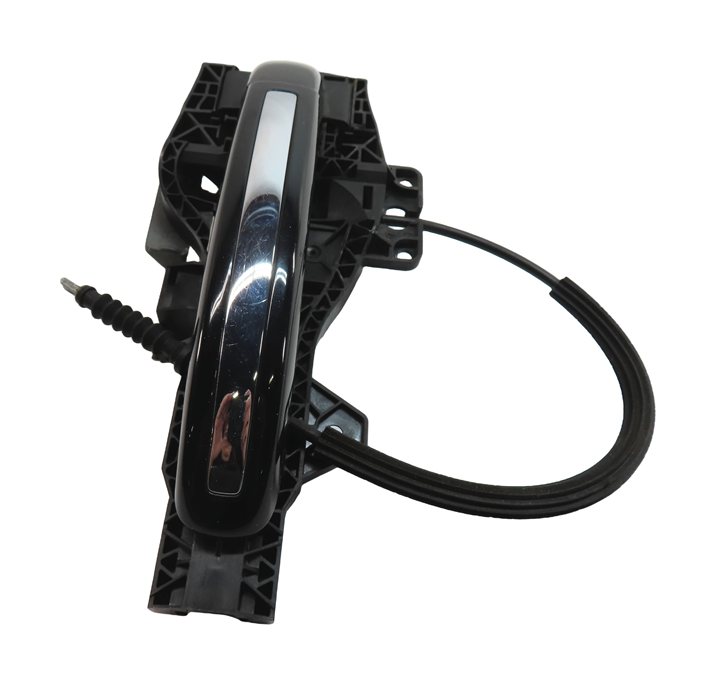 Thumbnail 3: 2007-2015 AUDI Q7 (4L) REAR LEFT KEYLESS ENTRY DOOR HANDLE (Black)