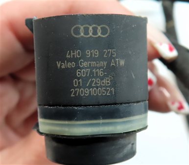 Thumbnail 5: 2011 AUDI Q7 (4L) FRONT PARK ASSIST PDC DISTANCE CONTROL SENSOR SET/4 (Black)