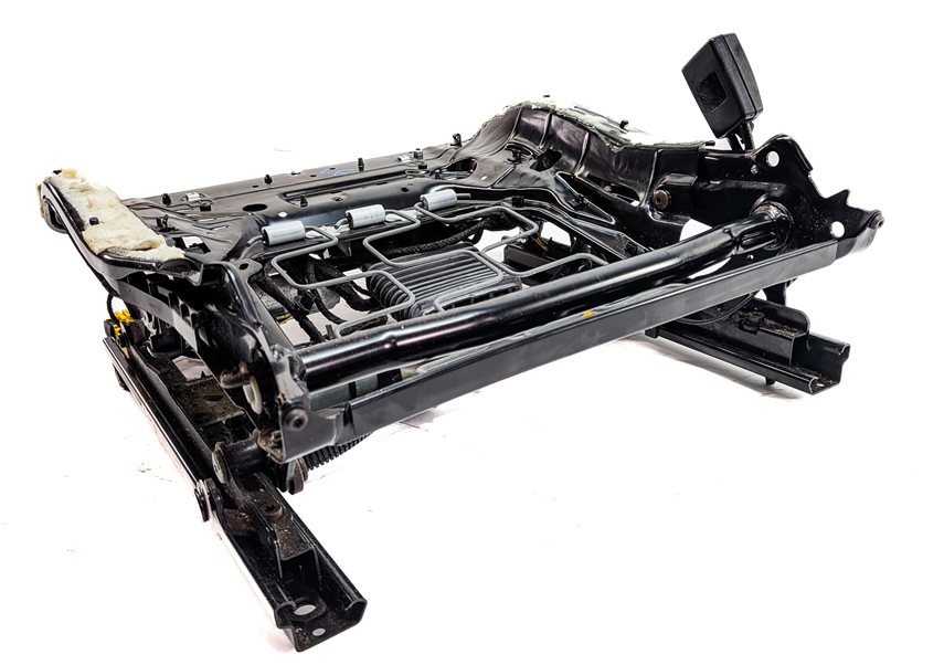 Thumbnail 3: 10-16 PORSCHE PANAMERA (970 G1) LEFT FRONT DRIVER MEMORY SEAT TRACK w/ MOTORS