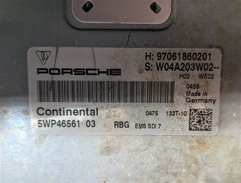 Thumbnail 19: 2011 PORSCHE PANAMERA (970) 3.6L (M46.20) ECM BCM IMMOBILIZER MODULE KEY SET/6