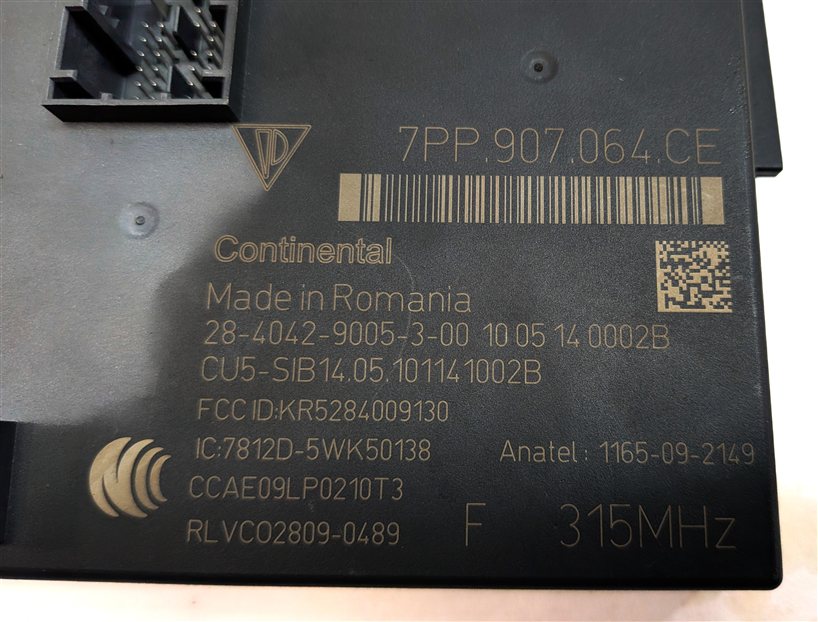 Thumbnail 4: 2011 PORSCHE PANAMERA (970) 3.6L (M46.20) ECM BCM IMMOBILIZER MODULE KEY SET/6