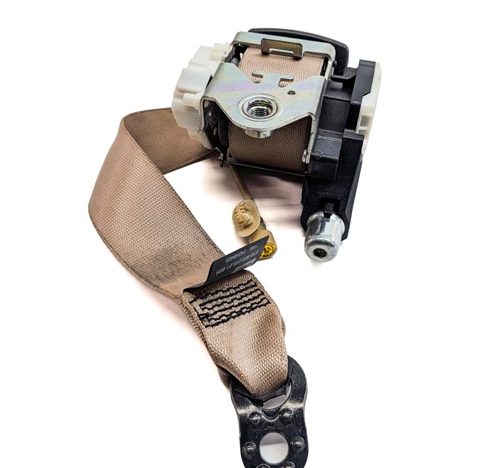 Thumbnail 2: 2011 PORSCHE PANAMERA (970) REAR LEFT SEAT SEATBELT RETRACTOR (Beige)