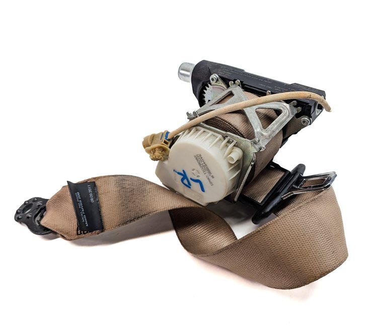 Thumbnail 4: 2011 PORSCHE PANAMERA (970) REAR LEFT SEAT SEATBELT RETRACTOR (Beige)