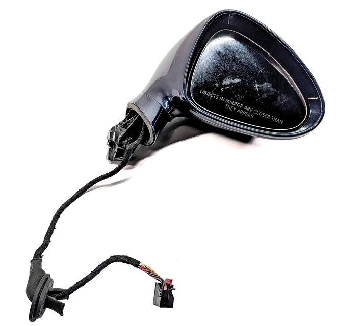 10-13 PORSCHE PANAMERA (970 G1) RIGHT P-FOLD MEMORY HEATED DOOR MIRROR (Blue)