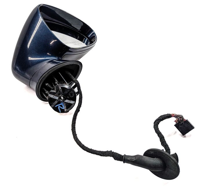 Thumbnail 2: 10-13 PORSCHE PANAMERA (970 G1) RIGHT P-FOLD MEMORY HEATED DOOR MIRROR (Blue)