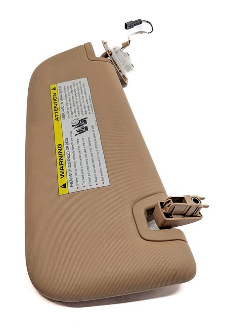 Thumbnail 3: 2010-2016 PORSCHE PANAMERA (970 G1) FRONT RIGHT SUNVISOR SUN VISOR SHADE (Beige)