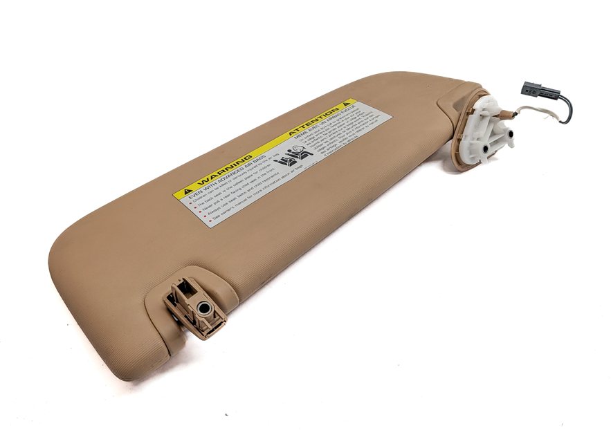 Thumbnail 4: 2010-2016 PORSCHE PANAMERA (970 G1) FRONT RIGHT SUNVISOR SUN VISOR SHADE (Beige)