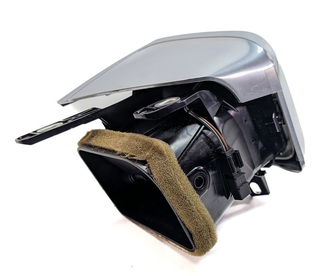Thumbnail 5: 2011 PORSCHE PANAMERA (970) FRONT LEFT DRIVER DASH HEAT AIR AC HVAC VENT (Black)