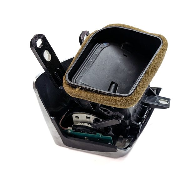 Thumbnail 6: 2011 PORSCHE PANAMERA (970) FRONT LEFT DRIVER DASH HEAT AIR AC HVAC VENT (Black)