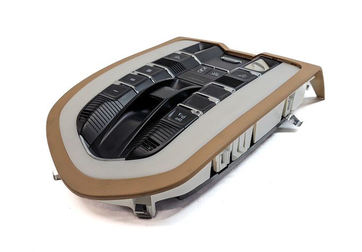 Thumbnail 3: 2011 PORSCHE PANAMERA 970 FRONT INTERIOR OVERHEAD DOME MAP READING LIGHT (Beige)