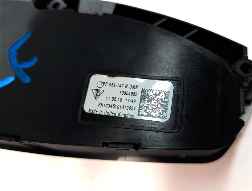 Thumbnail 7: 2011 PORSCHE PANAMERA (970) FRONT LEFT DRIVER MEMORY SEAT POSITION ADJUST SWITCH