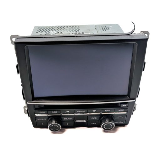 2011 PORSCHE PANAMERA (970) FRONT RADIO SATELLITE CD DVD NAVIGATION HEAD UNIT